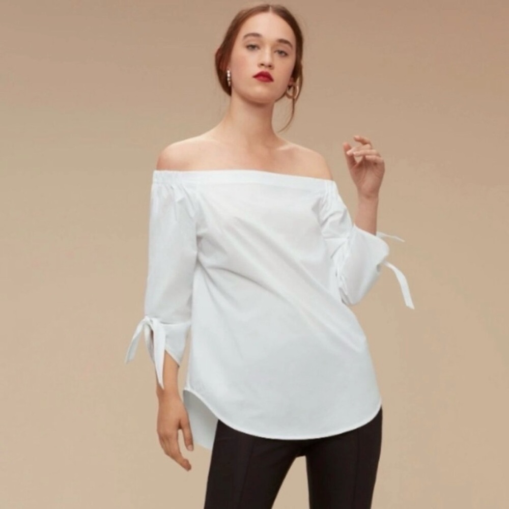 NWT Aritzia Babaton Malik Blouse